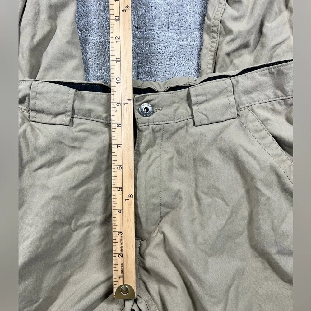 Duluth Trading Mens Tan Stretch Hiking Outdoor straight Leg Mens Pant LX34